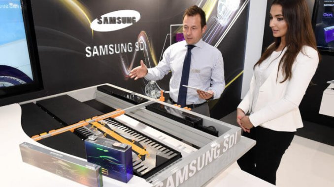 Samsung SDI new EV batteries
