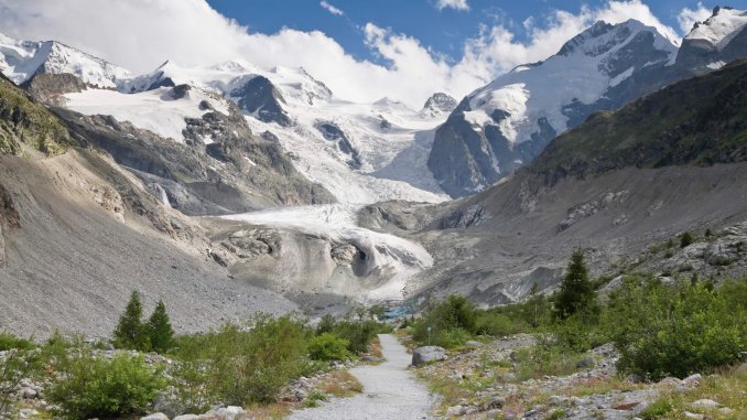 Morteratsch trail