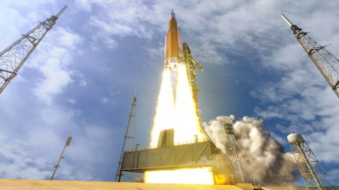 NASA空間發射系統概念圖