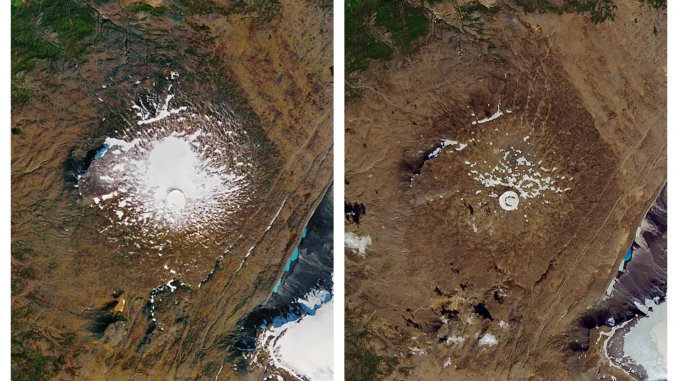 Okjökull 冰河