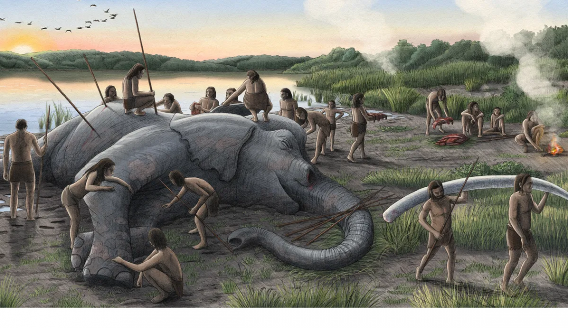 遠古獵人尼安德塔人的超級挑戰：追獵「比猛獁象還巨」的直牙象！